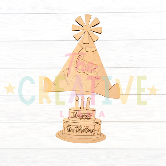 Birthday Hat | Interchangeable Insert