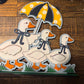 BLANK - Umbrella Geese Trio Shelf Sitter