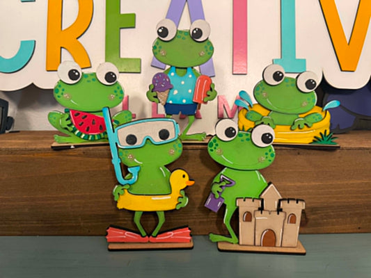 BLANK - Summer Frog Set