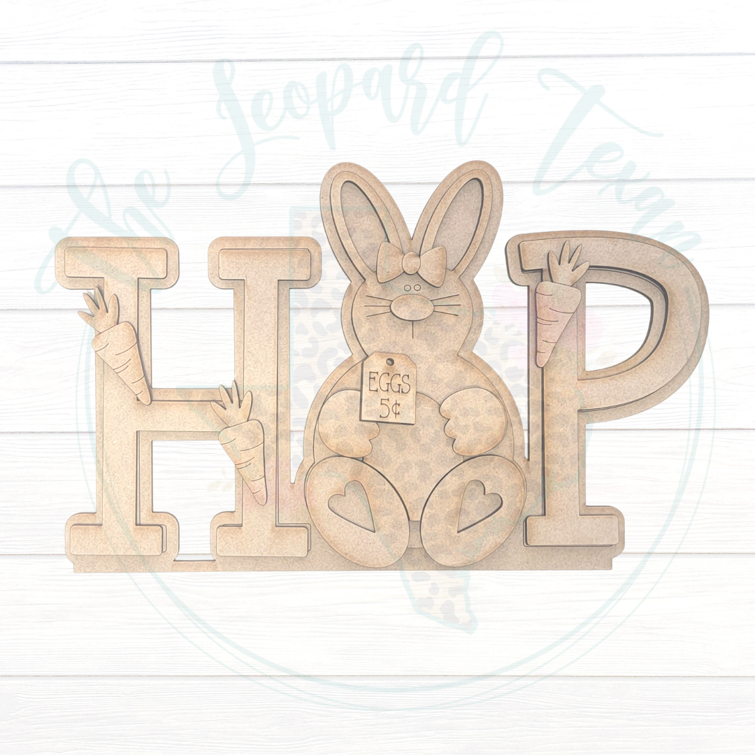 Hop Standing Bunny