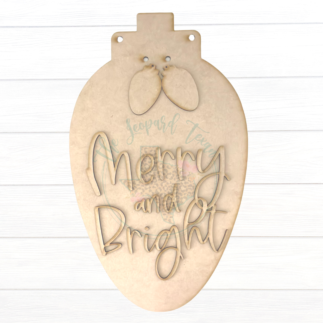 Christmas Light Door Hanger