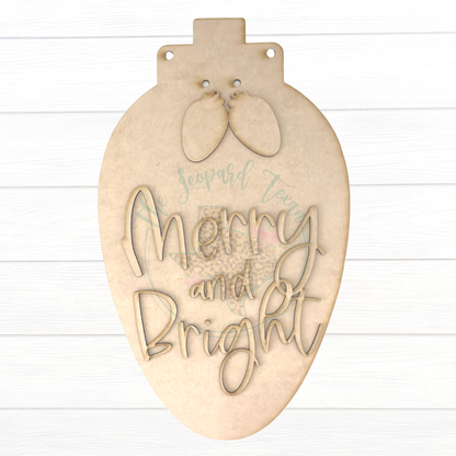 Christmas Light Door Hanger