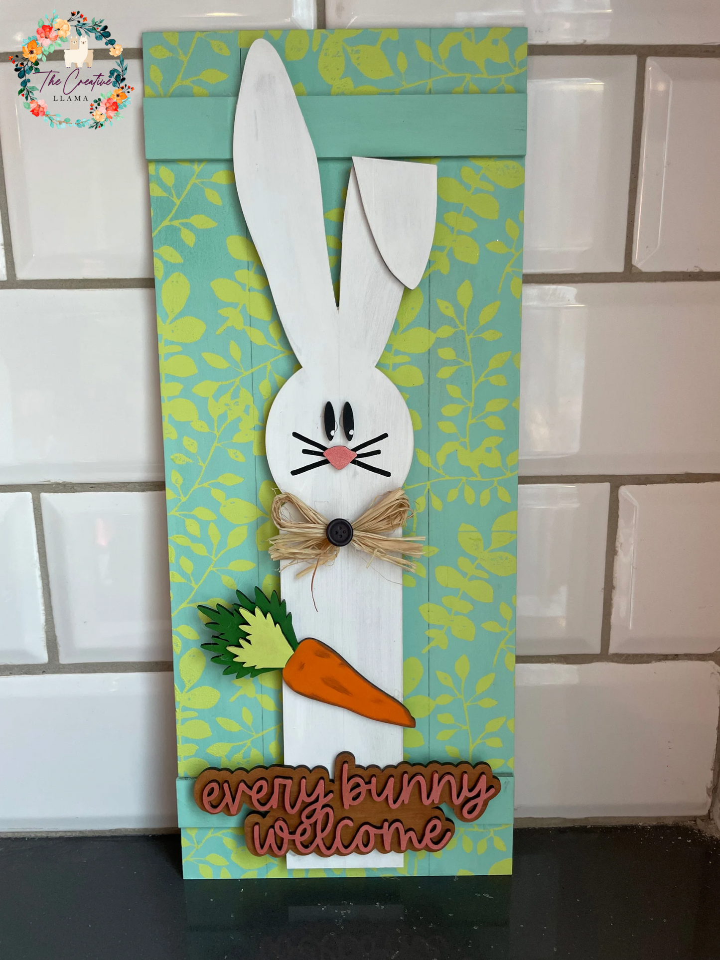 Shiplap Bunny Sign